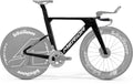 Merida Rahmenkit TIME WARP TT HP1 L Schwarz - aerodynamischer Carbon-Zeitfahrrahmen neueste Version