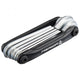 Merida Multitool 9-in-1 Werkzeug 90 x 38 mm Schwarz - Kompaktes Fahrrad-Multitool