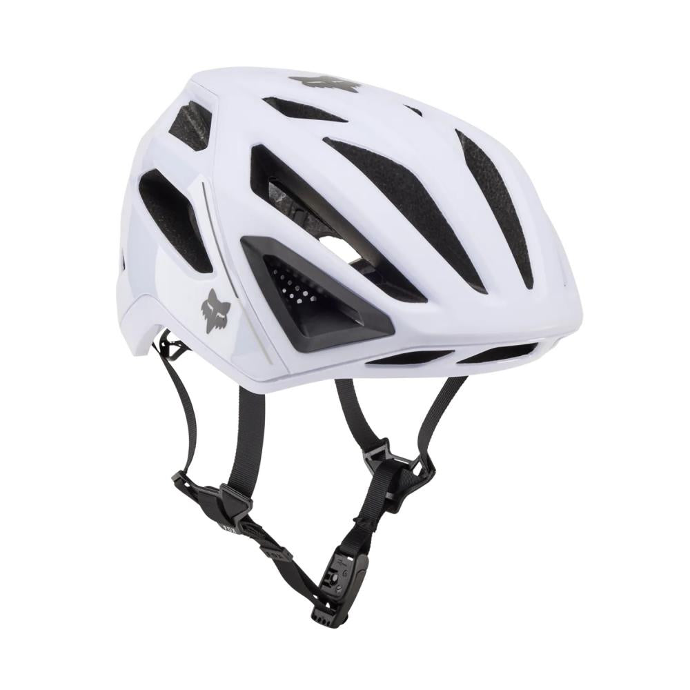 FOX Crossframe Pro Solids MTB-Helm White L 59-63 cm Mips