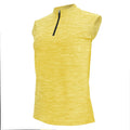 CHIBA Lady Melange Shirt Sleeveless - Radtrikot ohne Ärmel, apfelgrün, Größe M