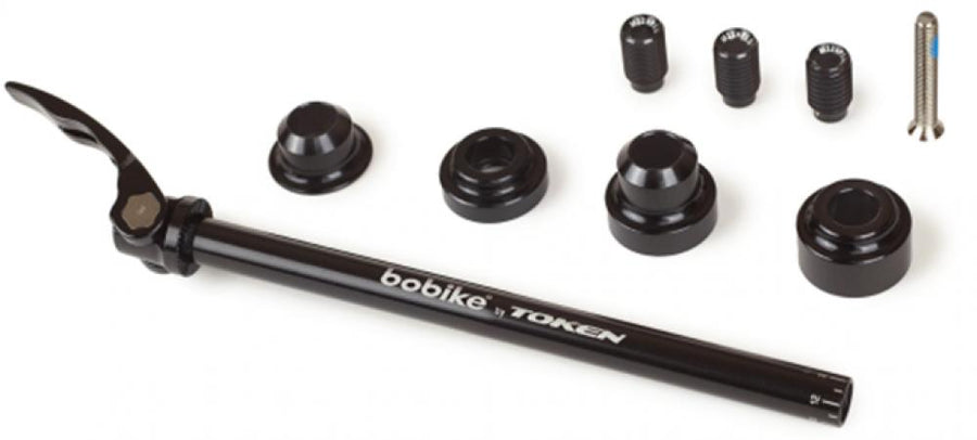 Bobike Thru Axle 12mm Trailer 12 mm - stabile Steckachse für Fahrradanhänger