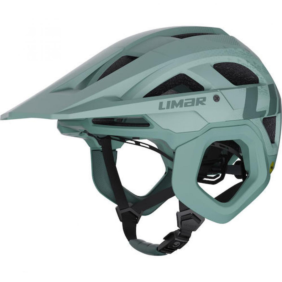 Limar Etna + Mips Matt Ocean Sage L Grau - Enduro-Helm mit PROXEAR® und Top-Sicherheit