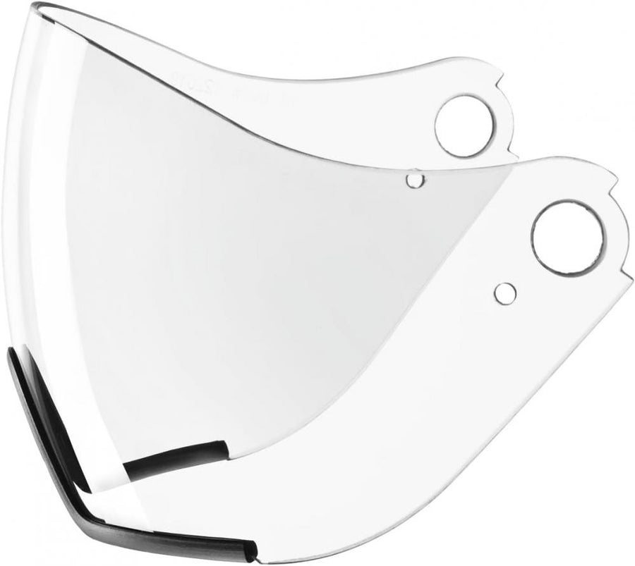 Uvex Finale Visor Ersatzvisier klar für Fahrradhelm, Größe 56-61 cm, 100% UV-Schutz, ideal für Dämmerung und dunkle Morgenstunden