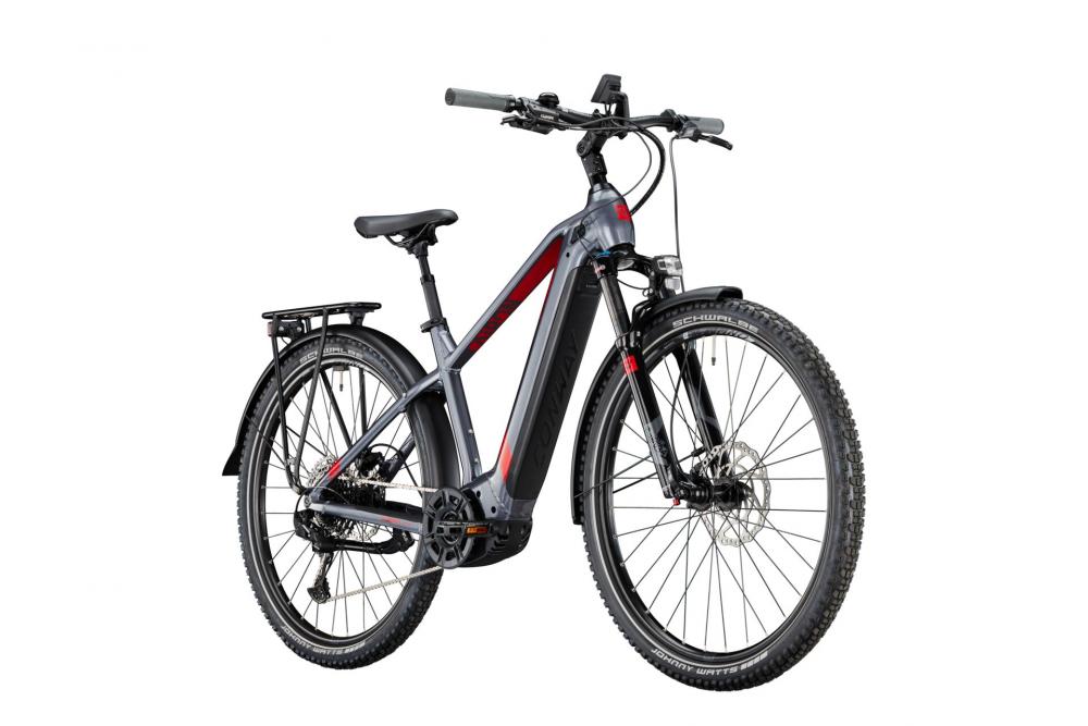 CONWAY Cairon SUV 5.0, Diamant, 29", shadowgrey metallic / red metallic, 12-Gang SRAM "SX", 41 cm / S