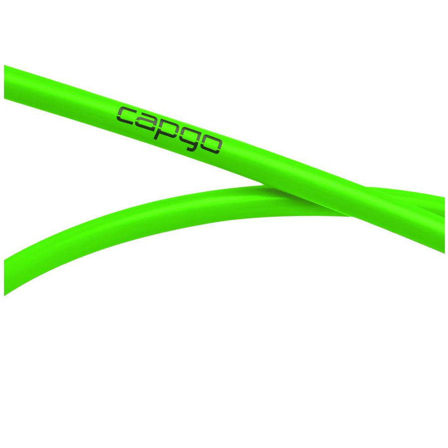 capgo BL Bremsaußenhülle 5 mm 3 m Neon Grün - PTFE-gefettet für beste Bremsperformance