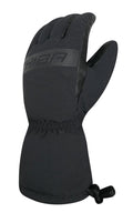 CHIBA Supersoft Finger - wasserdichte Winter-Radhandschuhe schwarz, Größe 10,5