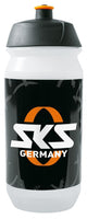 SKS Trinkflasche Small - 500 ml, transparent, SKS Logo, robuster Kunststoff, handlich, BPA-frei, ideal für Sport und unterwegs