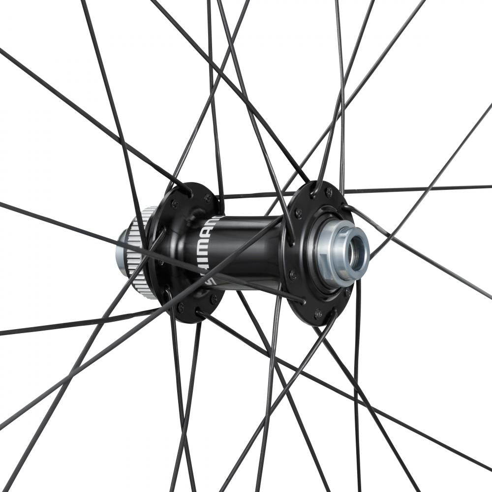 SHIMANO Laufradsatz GRX WH-RX880 700C HG Laufradsatz 24 Loch Center-Lock 100x12 mm