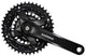 SHIMANO Kurbelgarnitur TOURNEY FC-TY501 Kurbelgarnitur - 6-fach, 7-fach, 8-fach, 170 mm, 42-34, 24 Zähne