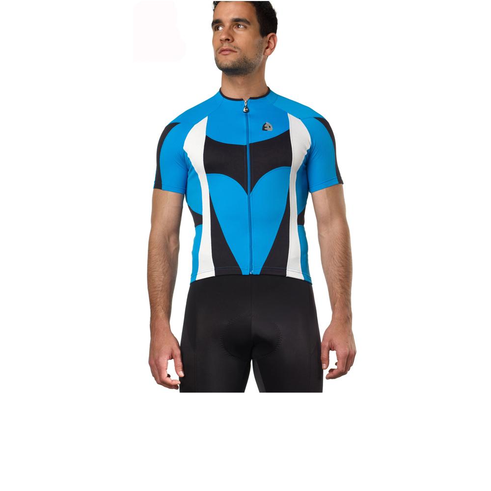 Etxeondo Herren Trikot TUBAN XL Blau - Atmungsaktives Radsport-Trikot mit unverwechselbarem Design