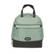 Haberland Rucksack-Lenkertasche Bella salbei/sw - flexible Lenkertasche & Rucksack in moderner Ausführung