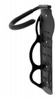 Ventura Wheel Fahrrad-Wandhalter schwarz, Stahl mit Kratzschutz, inkl. Schrauben/Dübel, max. 30 kg