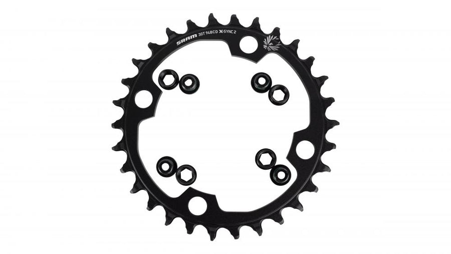 TURBO CHR TURBO - 30T EAGLE 12-SPD 4-BOLT 94BCD 1X RING ALLOY SRAM (00.6218.012.000) - Kettenblatt
