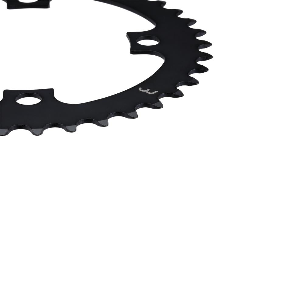 BBB Cycling BBB Chainring E-bikeGear steel 38T 104 Schwarz - robustes E-Bike-Kettenblatt für Nabenschaltung