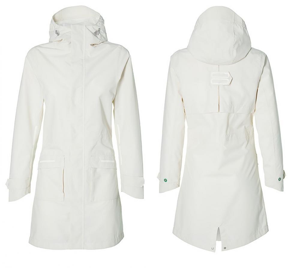 Basil Regenparka Mosse Women Snow White M