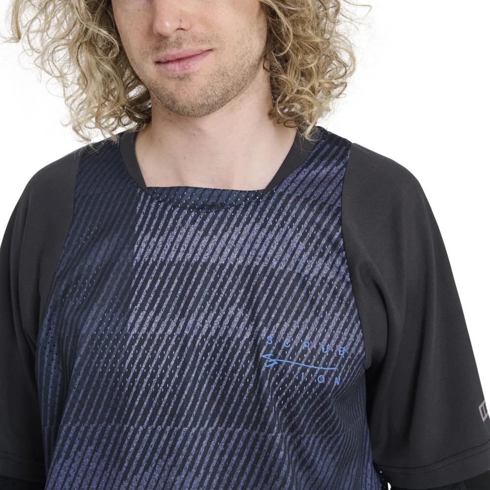 ION Bike Herren Mountainbike Hose ION MTB Jersey Short Sleeve Scrub Men 48/S 47232-5010