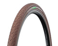 Schwalbe Road Cruiser Fahrradreifen 28x1.75 (47-622), braun mit Reflexstreifen und K-Guard Profil.