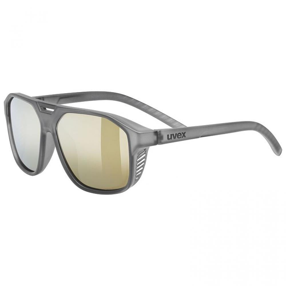 uvex Cosmic Sonnenbrille Smoke Matt - Verspiegelt Gold, Einheitsgröße