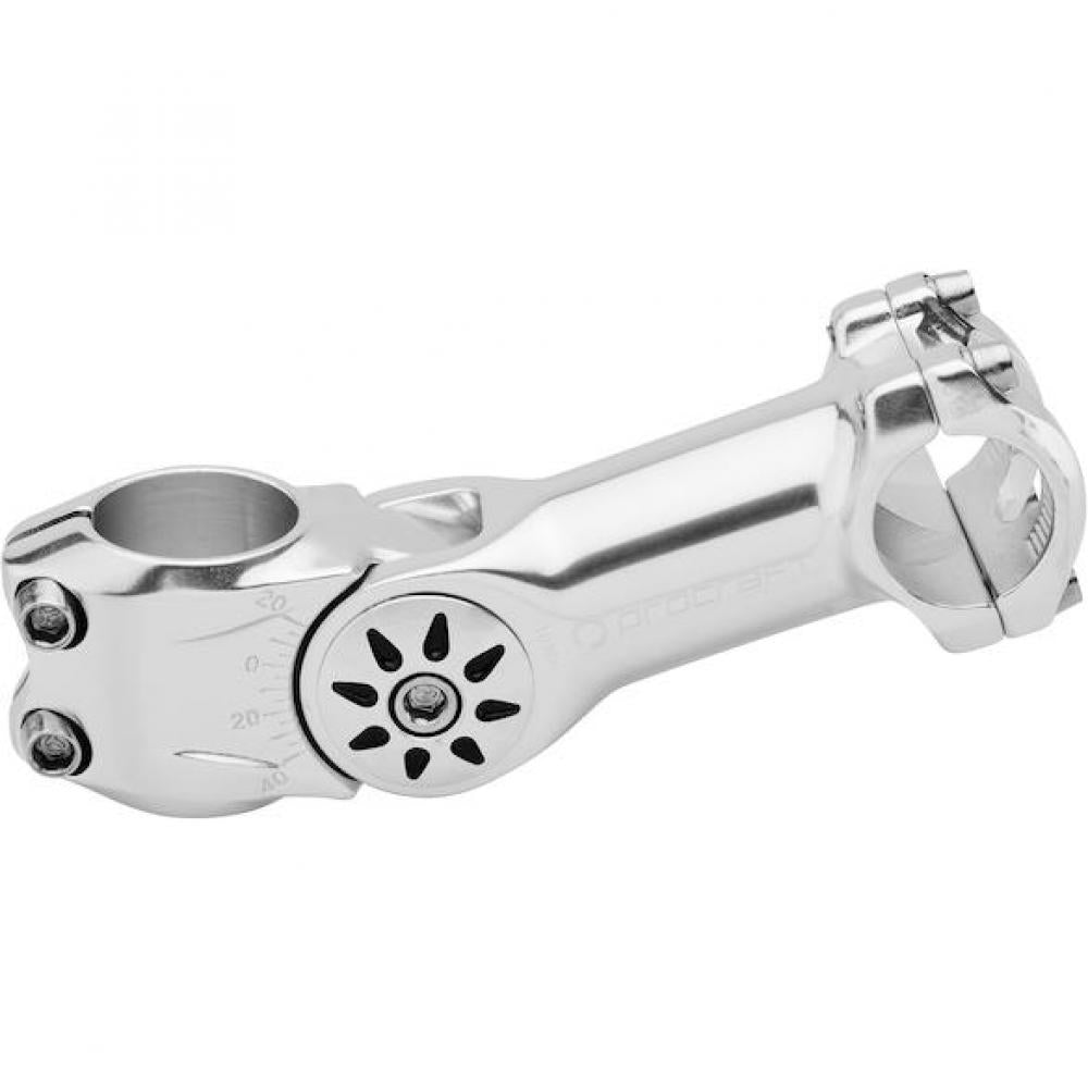 Procraft Vorbau Ahead verstellbar 25,4 mm Silber - Ergonomische Lenkerposition