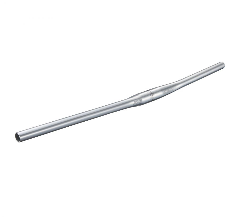 Ritchey Classic Flat MTB-Lenker 31,8 mm, 780 mm Breite, 10° Backsweep, 0 mm Rise, hochglanzpoliertes Silber