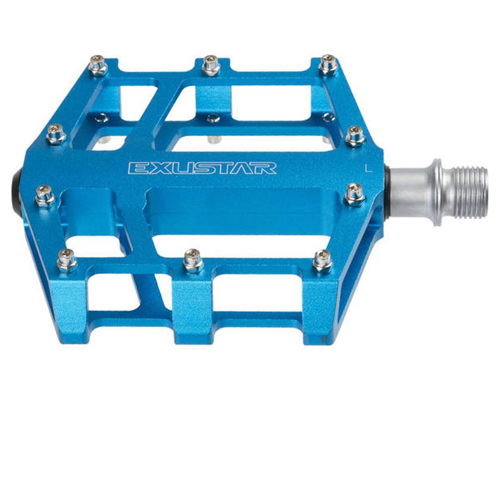 Exustar Plattformpedal MTB/BMX blau Industriegelagert