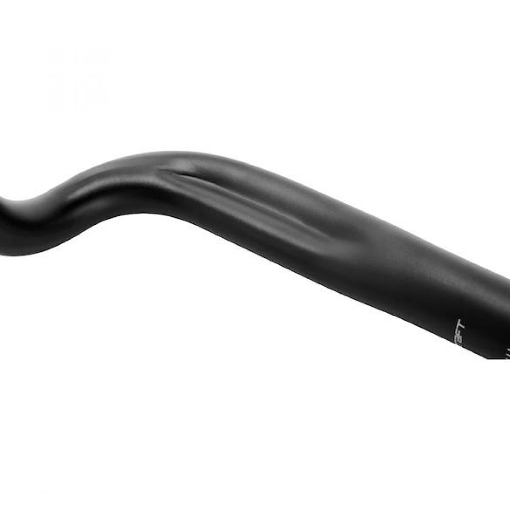 Schwarzer Procraft Road Race Rennradlenker aus leichtem Aluminium.