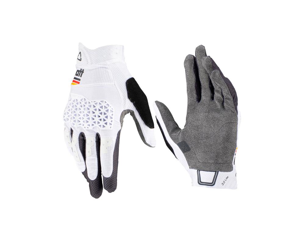 Leatt Glove MTB 3.0 Lite Langfinger Handschuhe M Weiß - Hervorragende Passform und Schutz