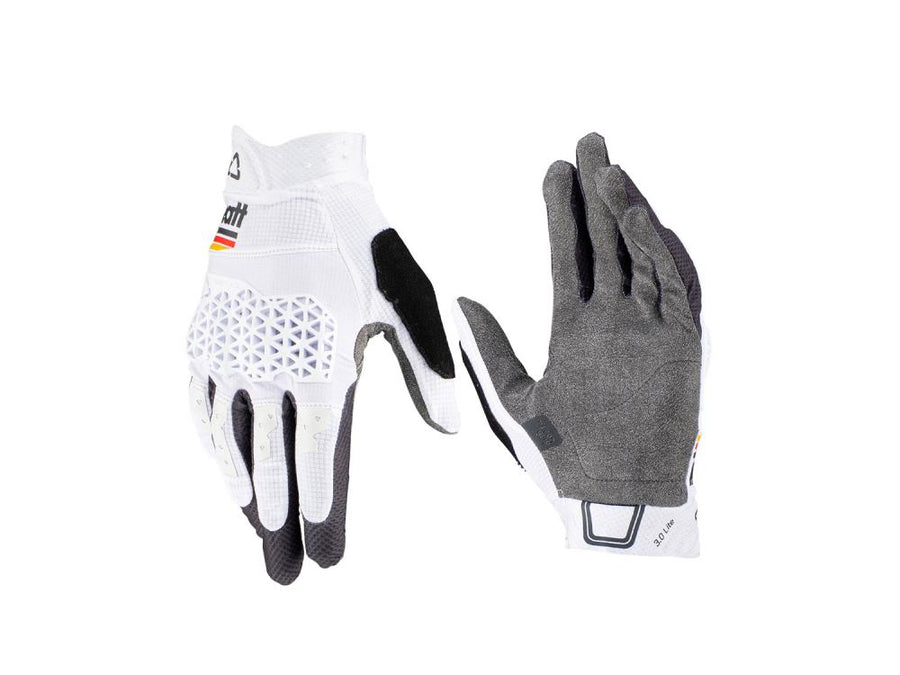 Leatt Glove MTB 3.0 Lite Langfinger Handschuhe M Weiß - Hervorragende Passform und Schutz