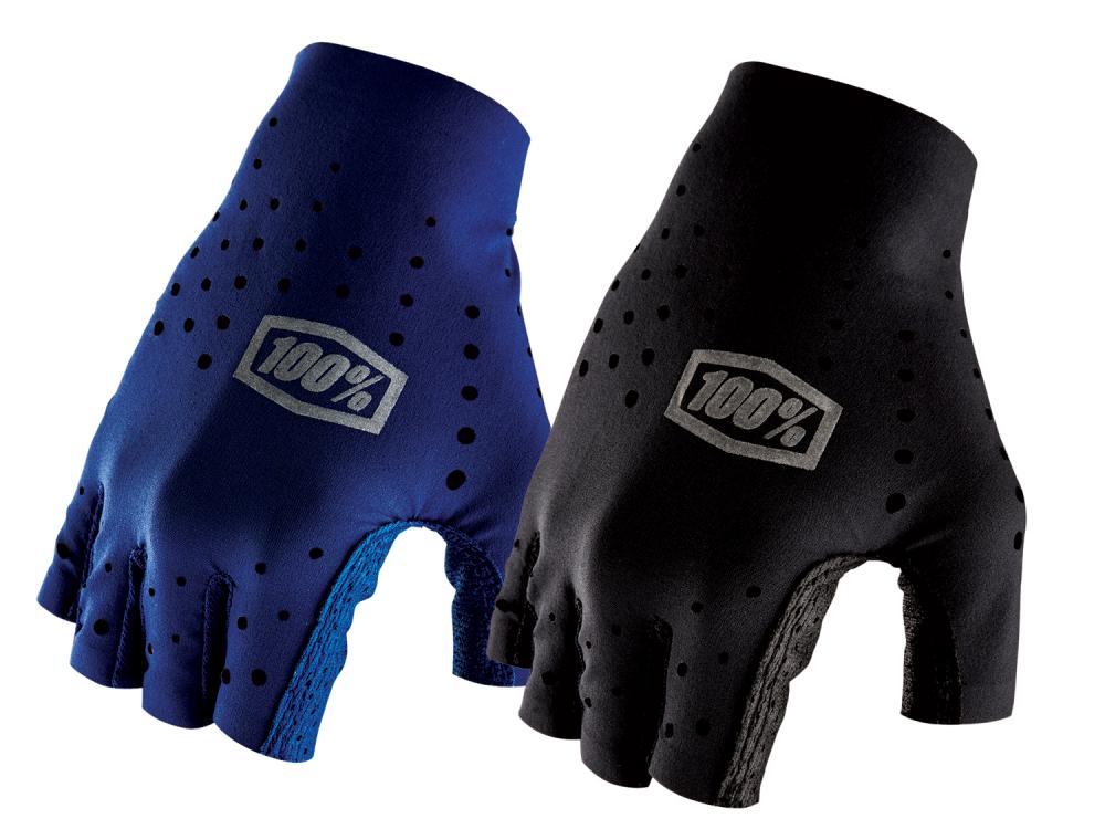 100% Sling Short Finger Gloves M navy - ultraleichte, atmungsaktive Bike-Handschuhe