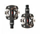 LOOK X-Track Race Carbon Klickpedale schwarz - Cross-Country MTB-Pedale, Carbonkörper, SPD kompatibel, 515 mm² Kontaktfläche, 6-14 Nm Einstellbare Spannung
