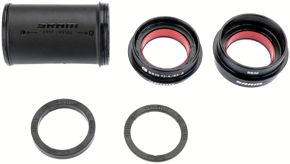 SRAM Innenlager DUB BB30 Road Wide 73 mm Keramik - Effizienter Lauf für Rennräder