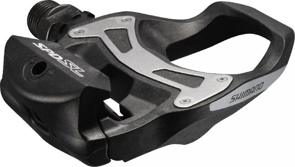 SHIMANO PD-R550 SPD-SL Rennrad-Klickpedal, einseitige Bindung, schwarz