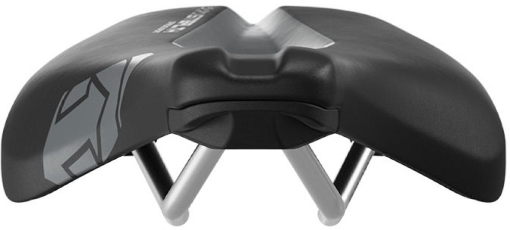 PRO Sattel Stealth Offroad Sport 142mm Schwarz - komfortabler Offroad-Sattel mit Druckentlastung