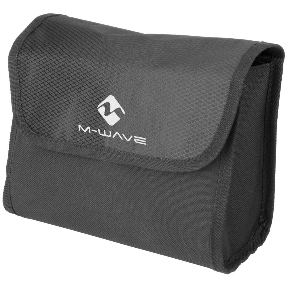 M-WAVE Lenkertasche Utrecht Travel Eco - robuste & wasserabweisende Bike-Tasche
