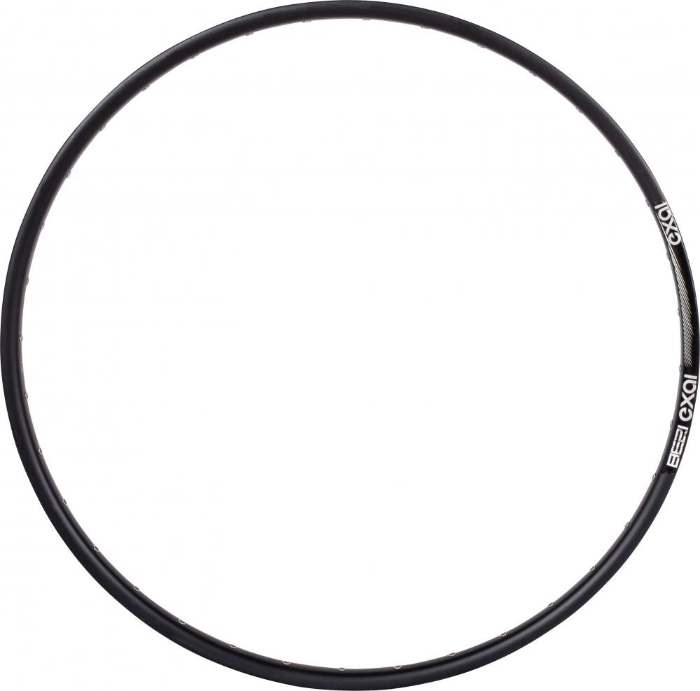 Exal FELGE BE 21, 27.5" 36L 21 schwarz - robuste MTB-Felge mit 21 mm Innenweite