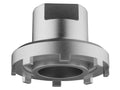 Birzman Lockring-Steckschlüssel für Shimano STEPS d=50mm E-Bike silber