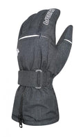 CHIBA Plus Finger - wasserdichte Winter-Radhandschuhe schwarz, Größe 9