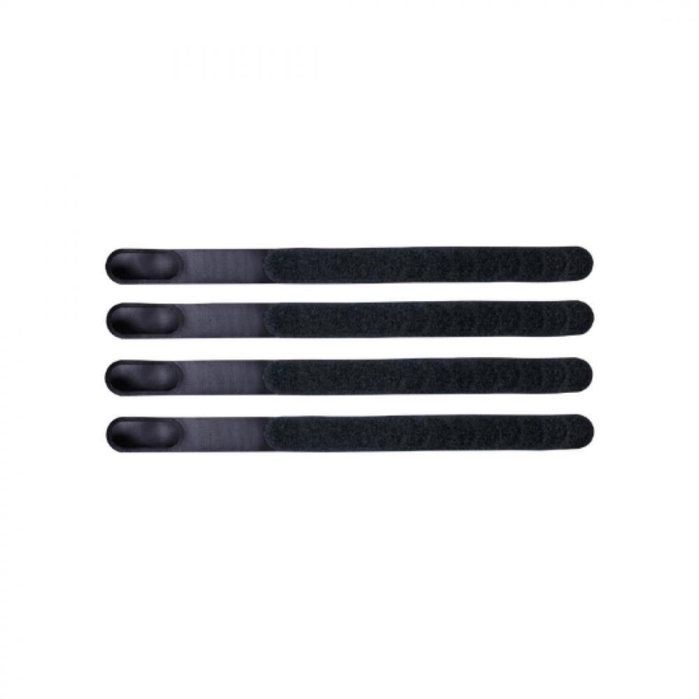 BBB Cycling velcro strap set SealMate (4pcs) 31 x 2,3 cm schwarz - vielseitige Befestigungsriemen
