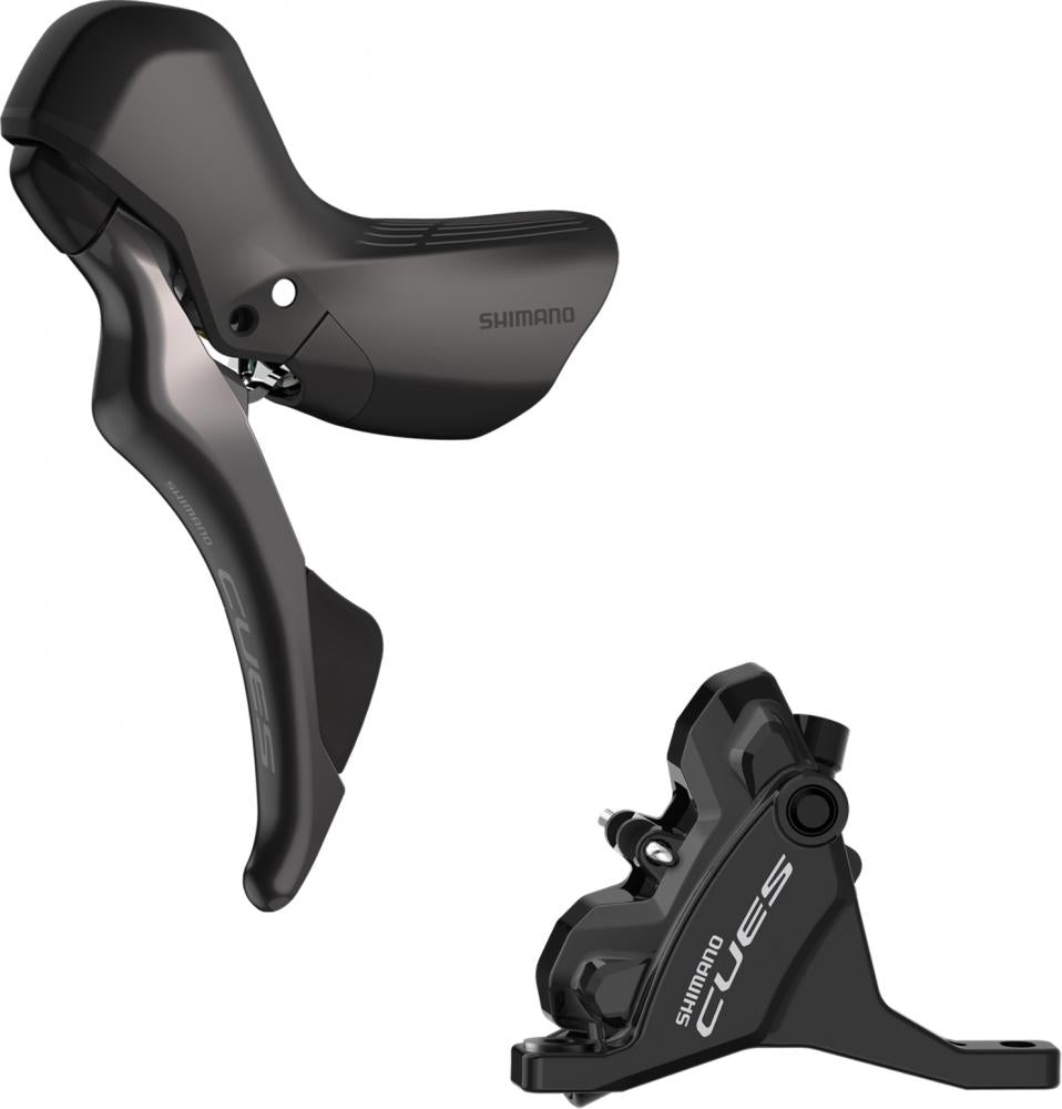 SHIMANO Scheibenbremse CUES ST-U6030+BR-U6030, links, 2-fach Scheibenbremse - 6030, 2-fach