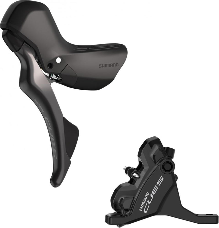 SHIMANO Scheibenbremse CUES ST-U6030+BR-U6030, links, 2-fach Scheibenbremse - 6030, 2-fach