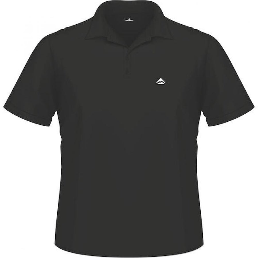 Merida Polo-Shirt MERIDA Logo MY25 schwarz XL Schwarz - sportliches Funktions-Poloshirt