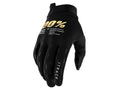 100% iTrack Gloves M black - ultraleichte MTB-Handschuhe mit maximalem Grip
