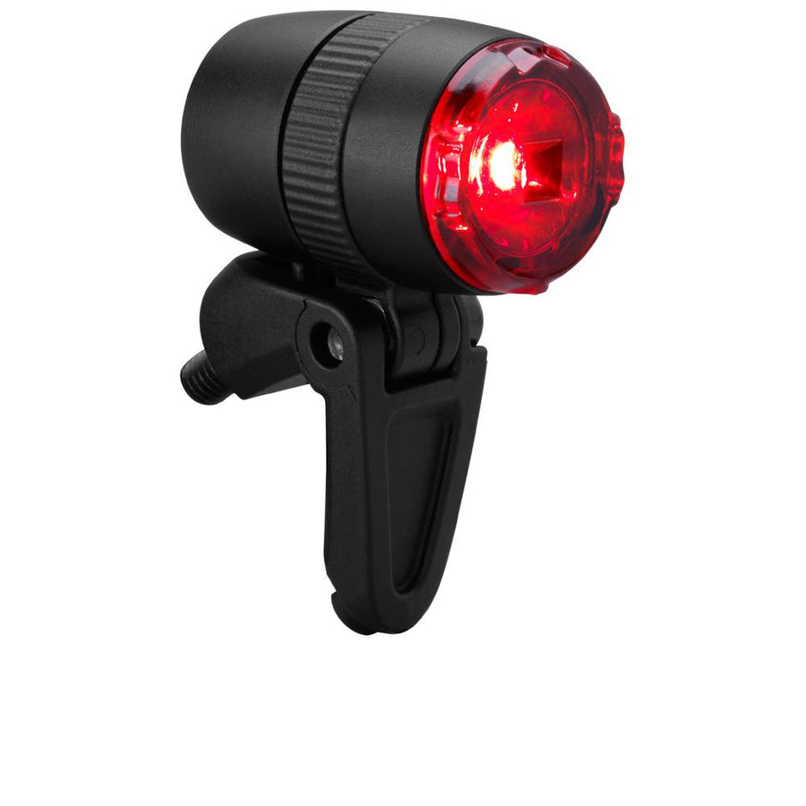 Busch&Müller Bumm µ Rücklicht Alu schwarz, leuchtende rote LED, STVZO mit Standlichtfunktion