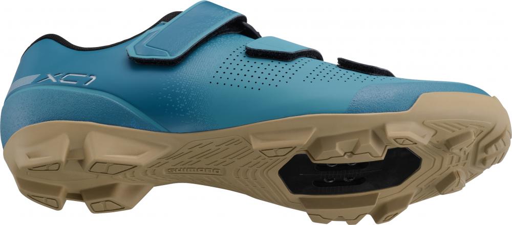SHIMANO Fahrradschuhe XC102W Damen MTB SPD Größe 43 Blau