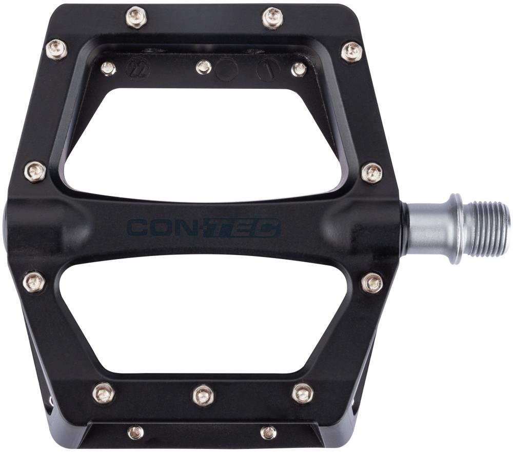 Contec Plattformpedal black 22 schwarz