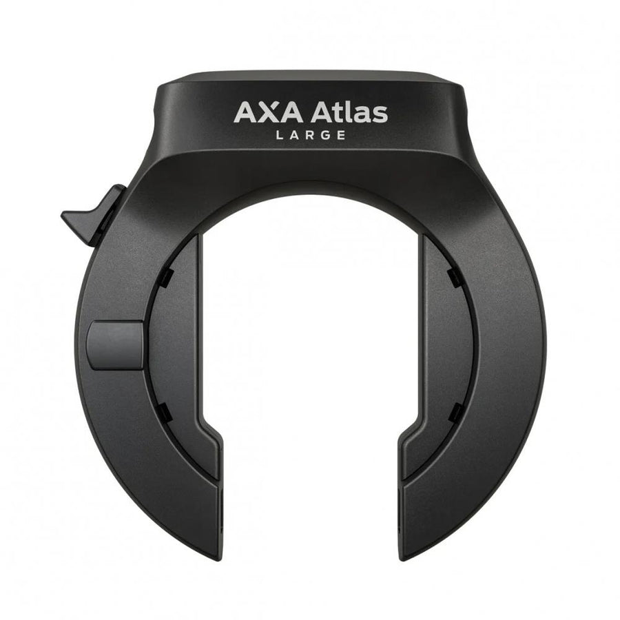 AXA Atlas Large Rahmenschloss in Schwarz für hohe Fahrradsicherheit.