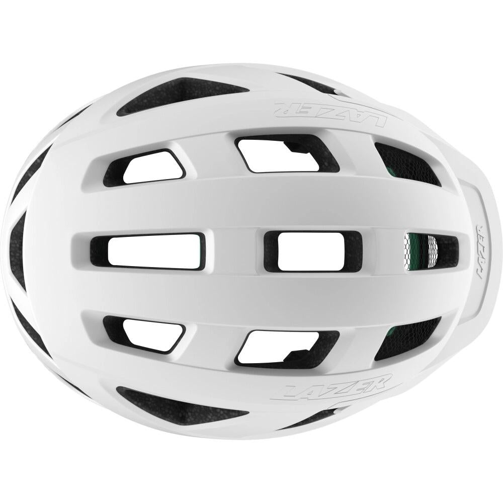 LAZER Cerro KinetiCore Helm matte white M (55-59) - sicherer All-Mountain & Enduro-Schutz