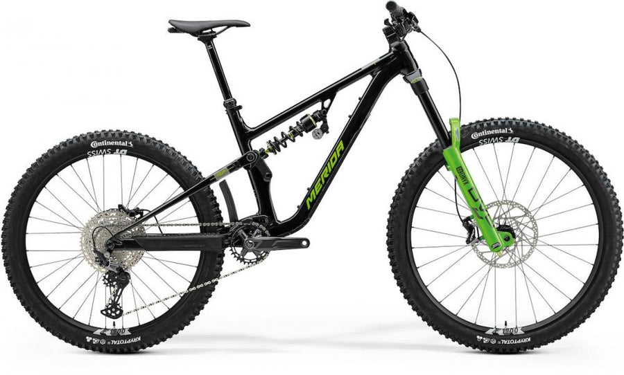 Merida ONE-SIXTY 800 FR III1 XL METALLIC BLACK(GREY/ - modernes Enduro-Fully für anspruchsvolle Trails