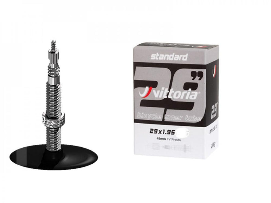 Vittoria Schlauch Standard 29x1.95/2.50 SV Presta 95 - zuverlässiger MTB- und Trekking-Schlauch