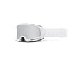 100% OKAN HiPER Schneebrille - HiPER Grey-Blue w/Silver ML Mirror